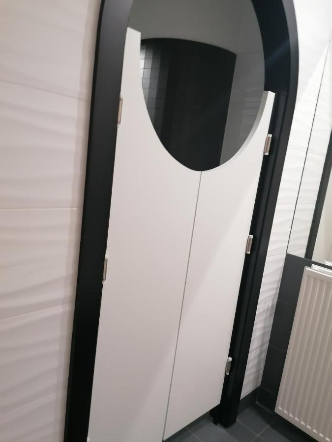Szczecin Hanza Tower Apartment-Basen Kültér fotó