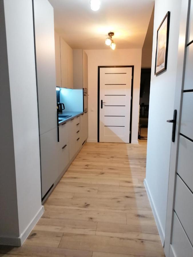 Szczecin Hanza Tower Apartment-Basen Kültér fotó