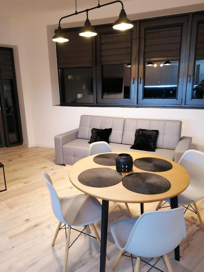 Szczecin Hanza Tower Apartment-Basen Kültér fotó